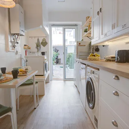 Apartmán Casa Graziela, Jardim Privado E Totalmente Equipada Facil Acesso A Transportes *